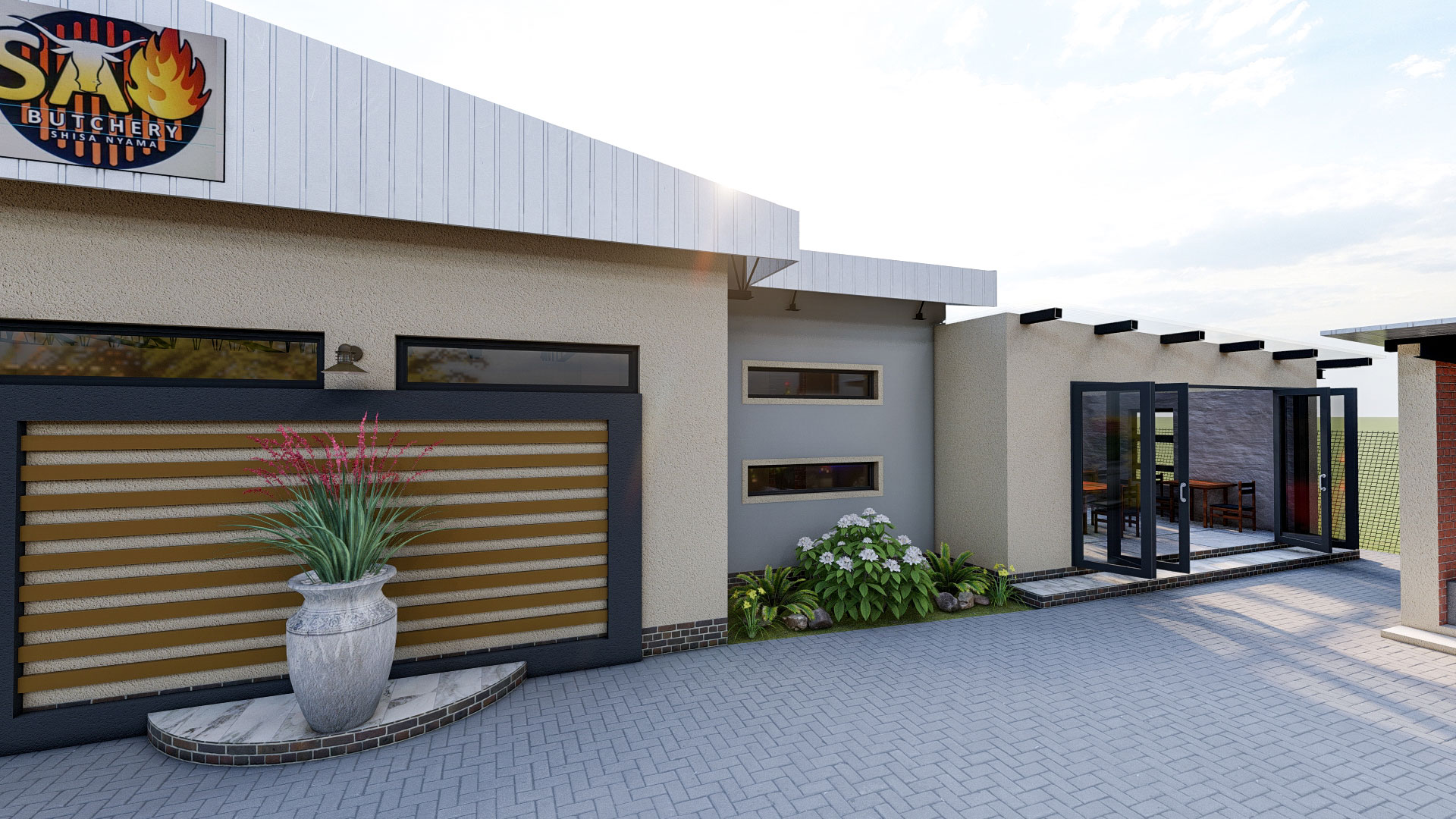 SA Butchery and grill entrance