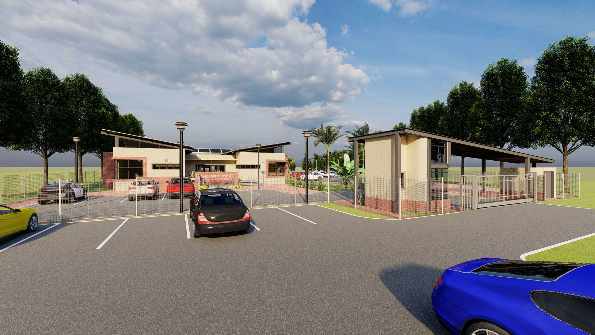 Mqanduli Driver’s License Testing Centre Parking