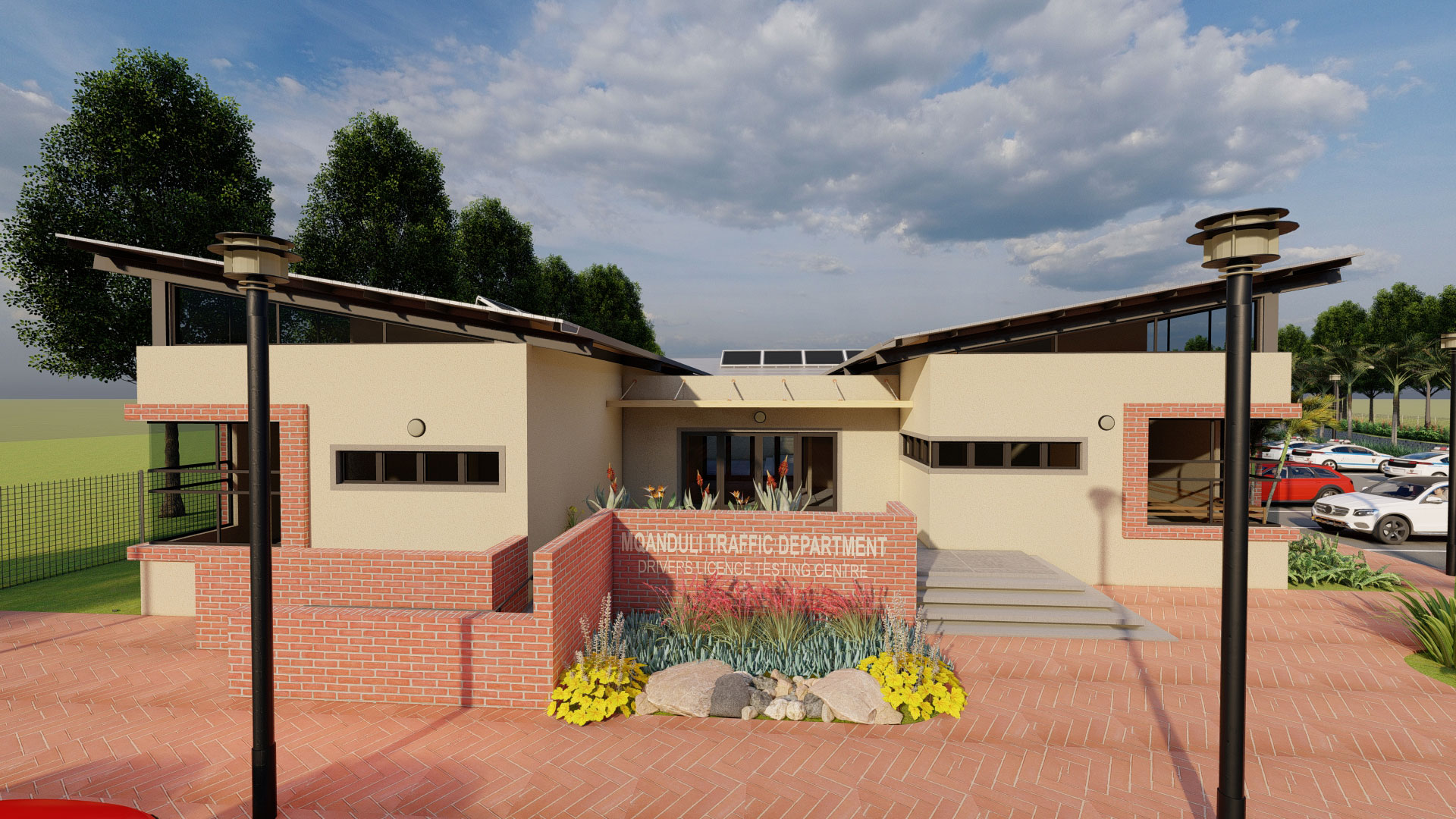 Mqanduli Driver’s License Testing Centre front view